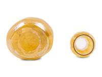 Two Small Favrile Glass Shades