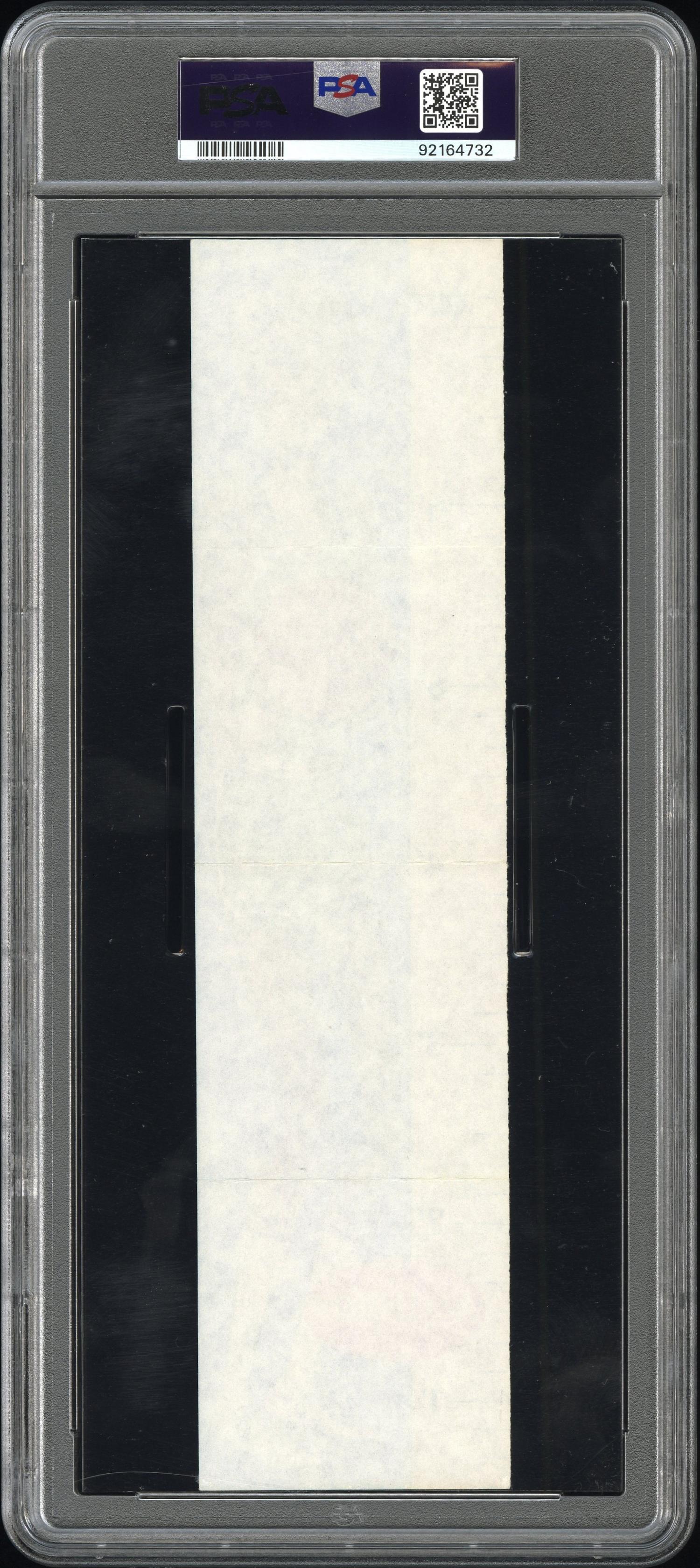A 1969-70 Lew Alcindor (Kareem Abdul-Jabbar) Rookie Topps Ruler (PSA 4 VG-EX)