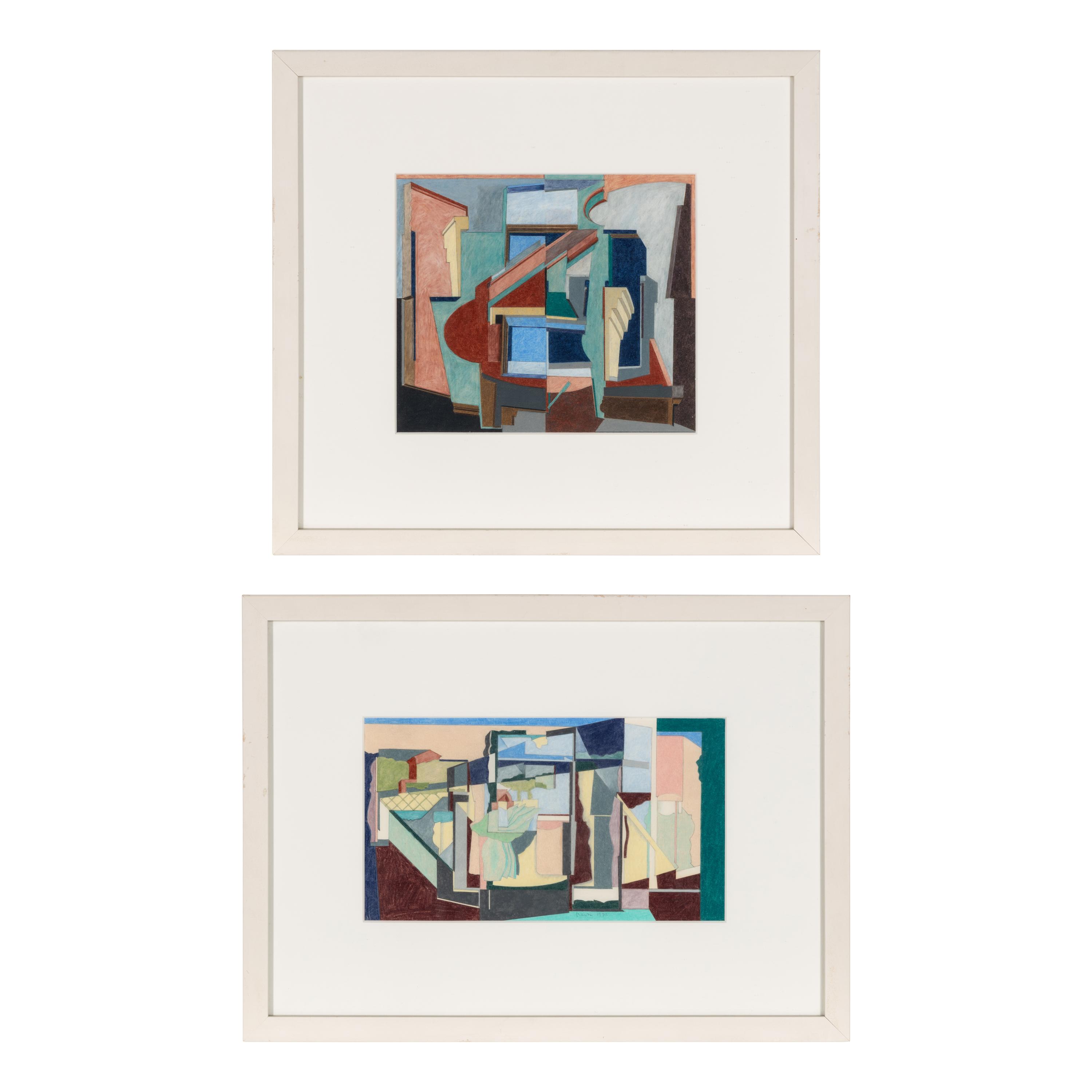Michael Graves (American, 1934-2015) — A Pair of Works, 1972