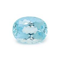 25.06 CARAT OVAL MIXED CUT AQUAMARINE