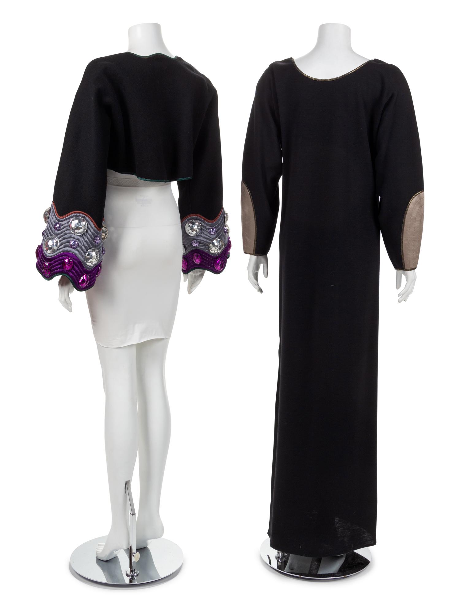 One Geoffrey Beene Top and One Dress, c.1983