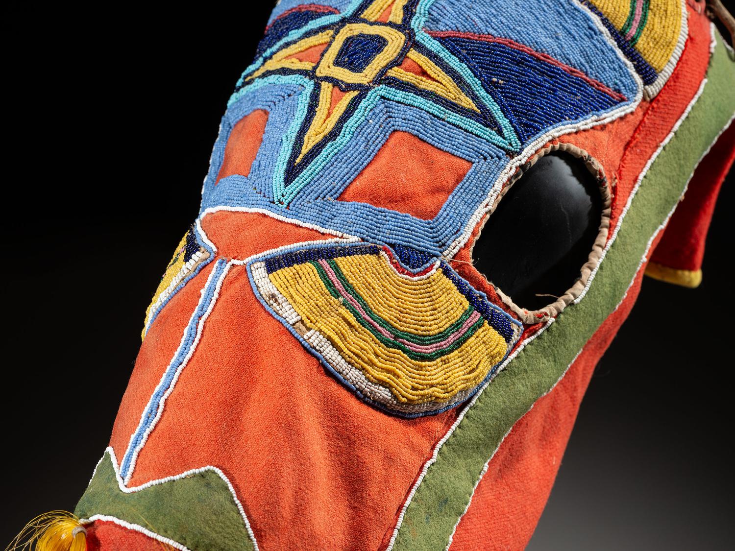 Cayuse Horse Mask, Identified and Published