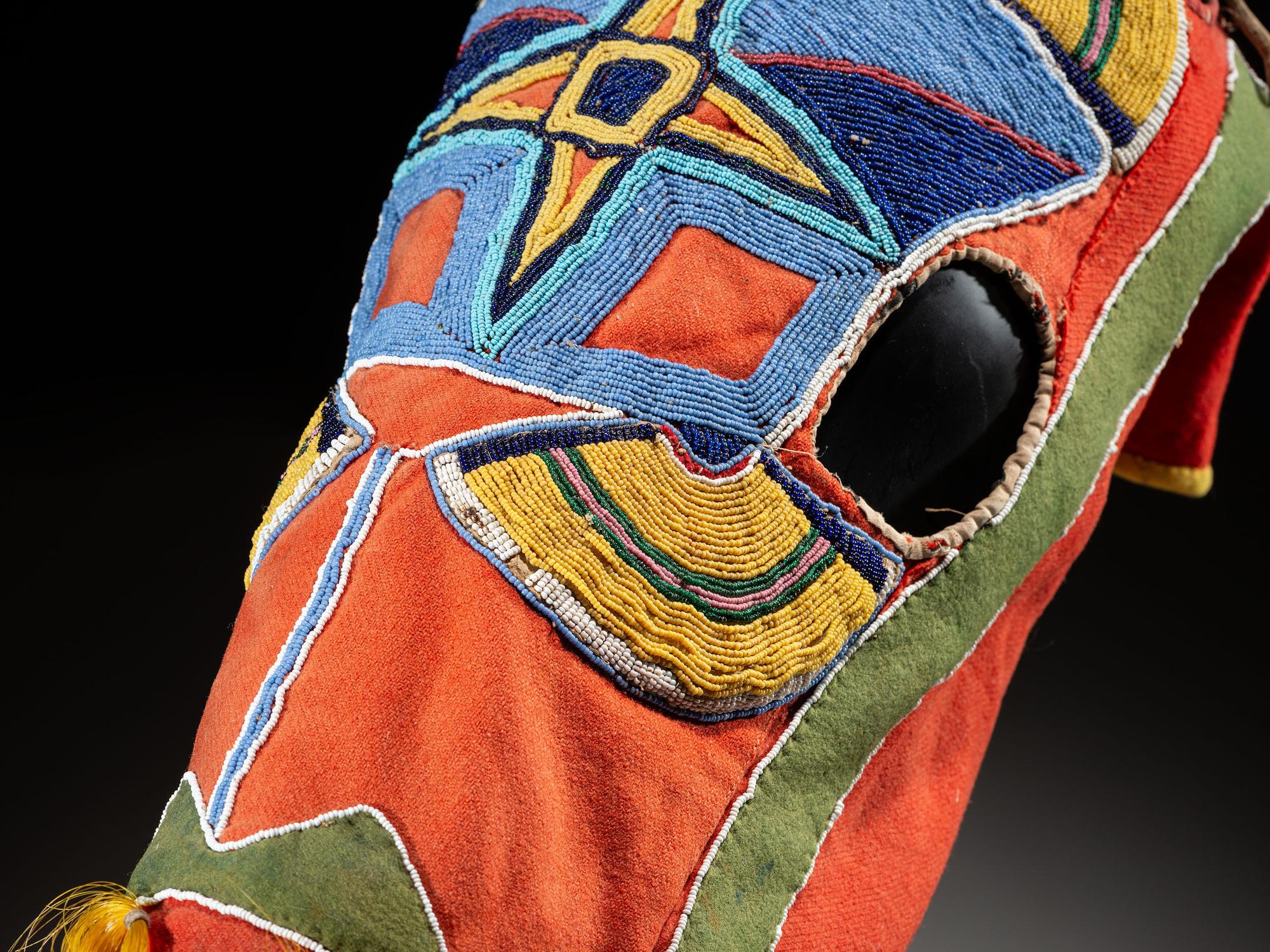 Cayuse Horse Mask, Identified and Published