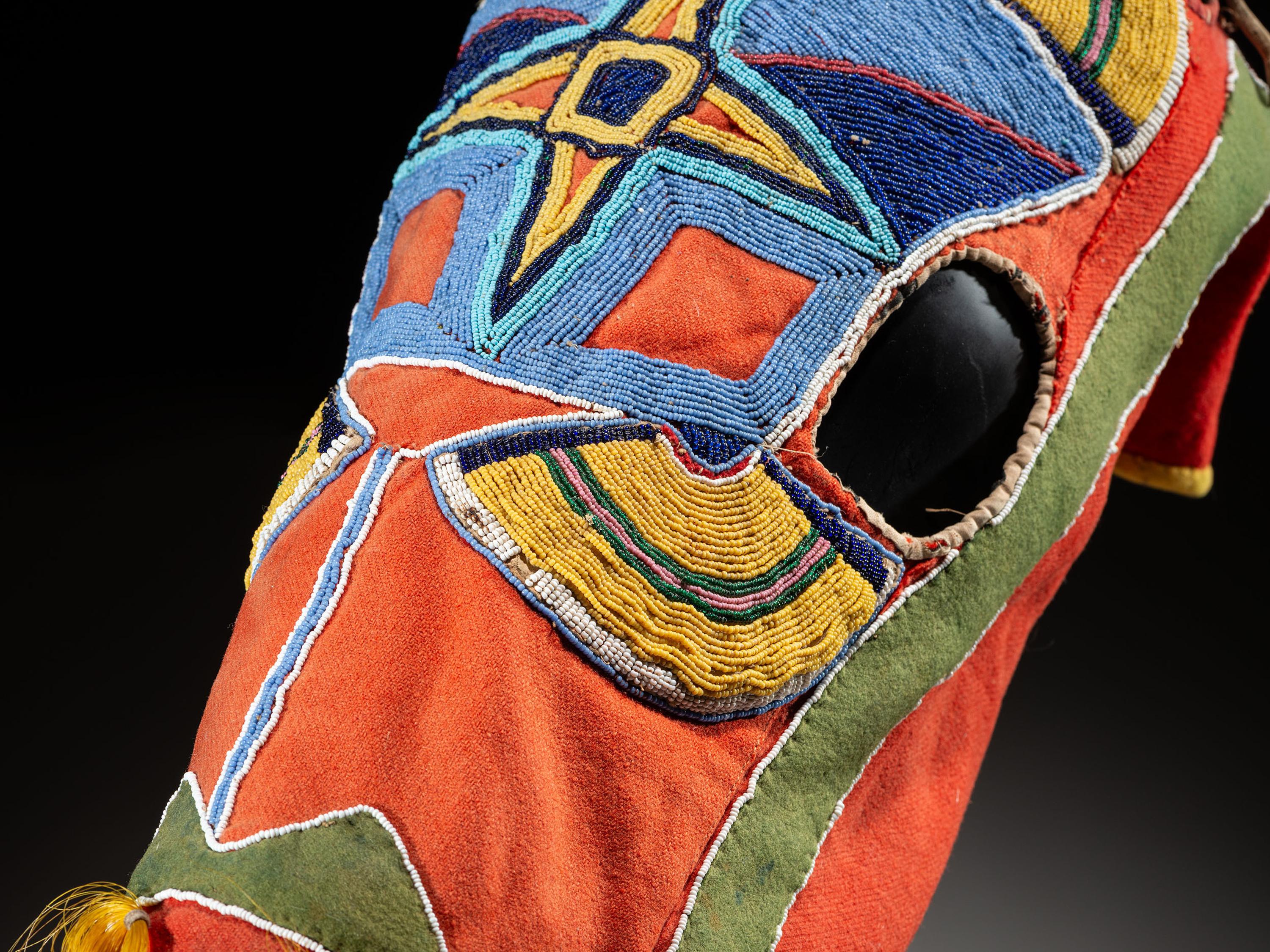 Cayuse Horse Mask, Identified and Published