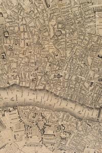 ROCQUE, John (circa 1709-1762) and Richard PARR. A single sheet from An Exact Survey of the City's of London Westminster ye Borough of Southwark . London, 29 April 1746.