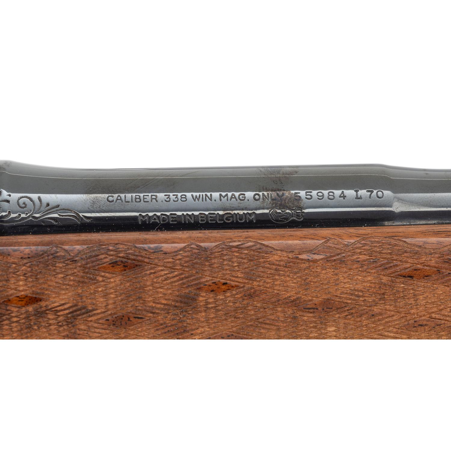 ** Browning High-Power Medallion Grade Rifle in .338 Win. Mag.