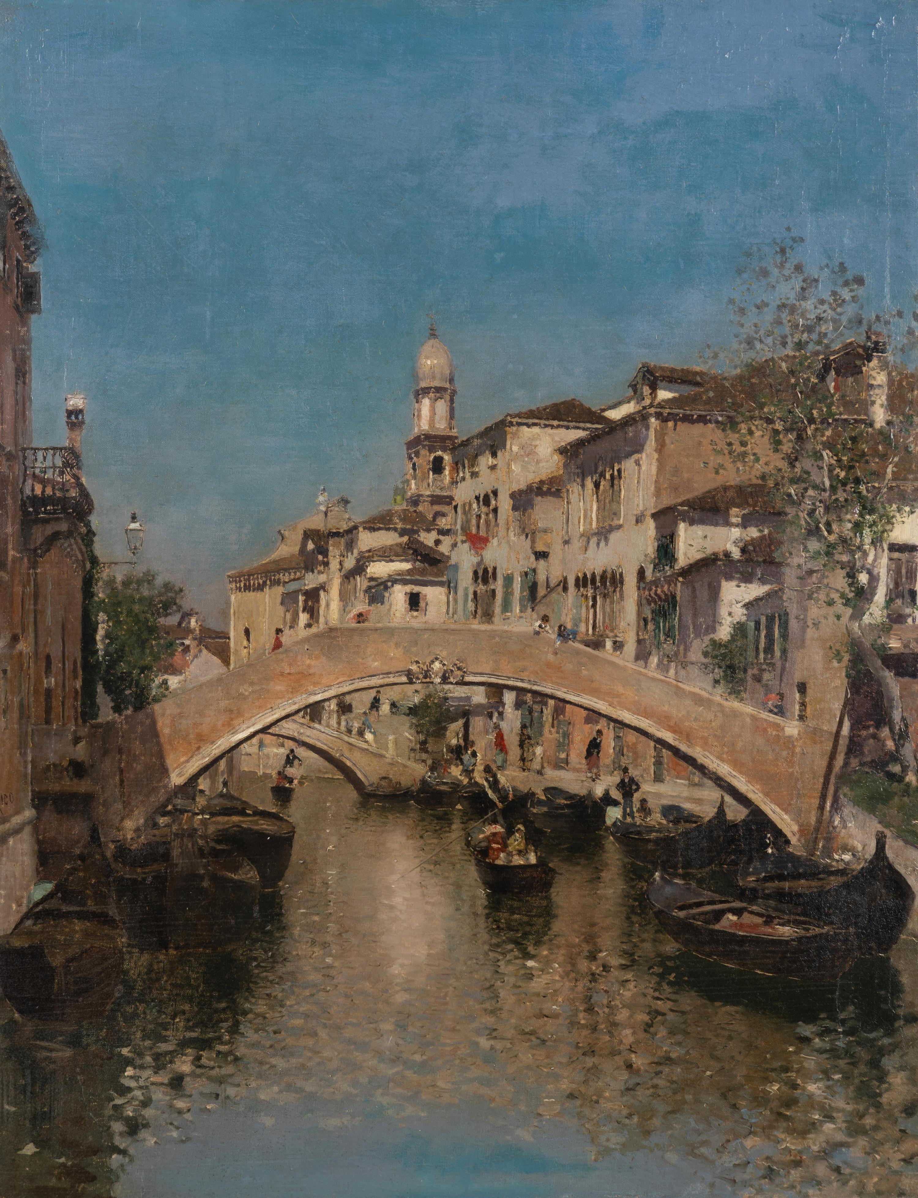 Martin Rico y Ortega (Spanish, 1833-1908) — Venetian Canal, c. 1885