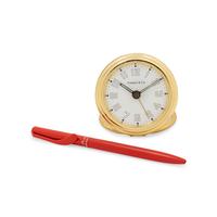 Tiffany & Co., Peretti Ballpoint Pen & Travel Alarm Clock