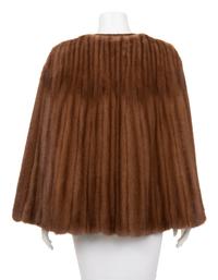 J. Mendel Mink and Alligator Trimmed Jacket