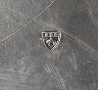 A Large English Silverplate Oval Two-Handled Tray