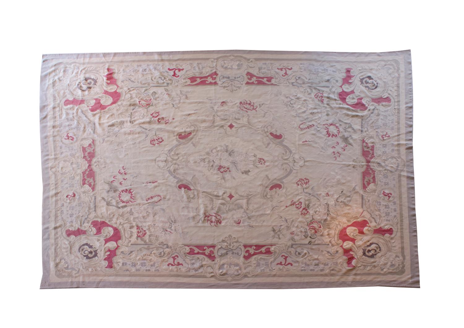 An Aubusson Style Rug — 20TH CENTURY