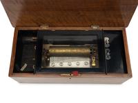 A Swiss Cylinder Eight-Air Music Box