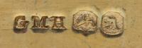 A Silver Vinaigrette, With spurious Georgian marks, in the form of a book, the case having ornithological, floral and foliate decoratio