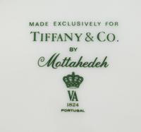 A Mottahedeh for Tiffany and Co. Blue Dragon Porcelain Dinner Service
