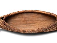 Iroquois Beaded Purse and Northeastern Birchbark Canoe