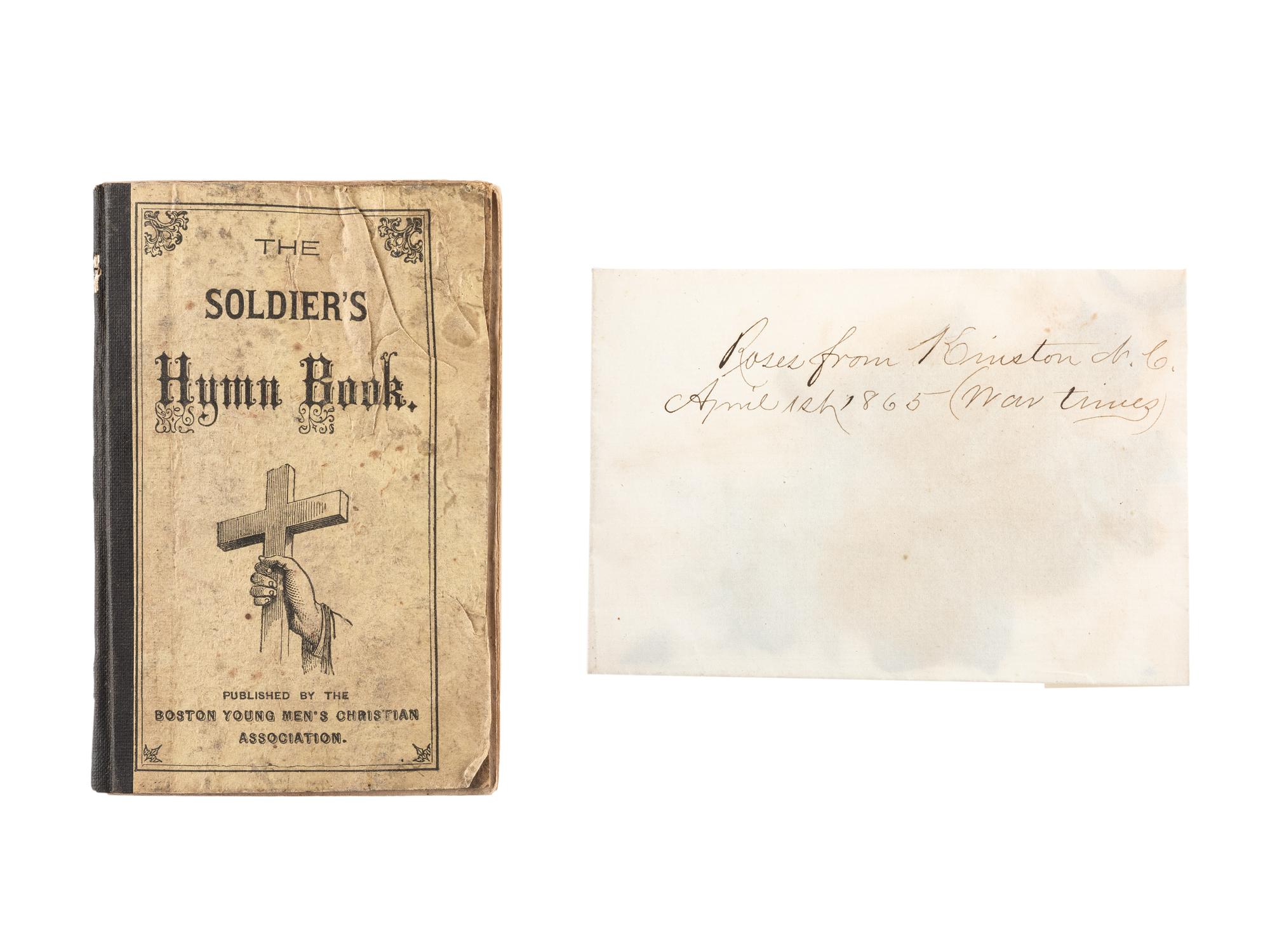 [CIVIL WAR]. Knapsack with contents carried by Private Charles L. Taylor, Company K, 16th Connecticut Volunteer Infantry.