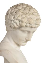 An Italian Marble Bust of Hermes