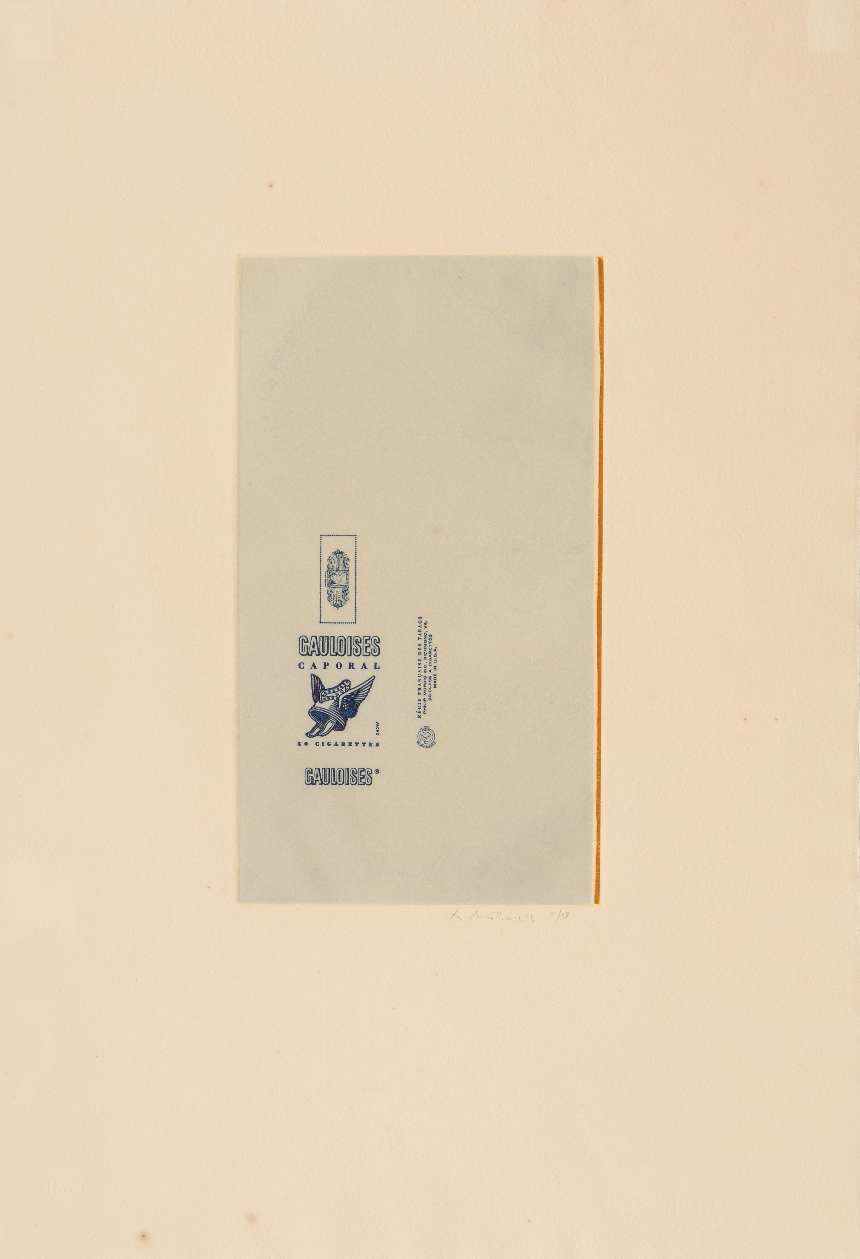 Gauloises Bleues (Raw Umber Edge)