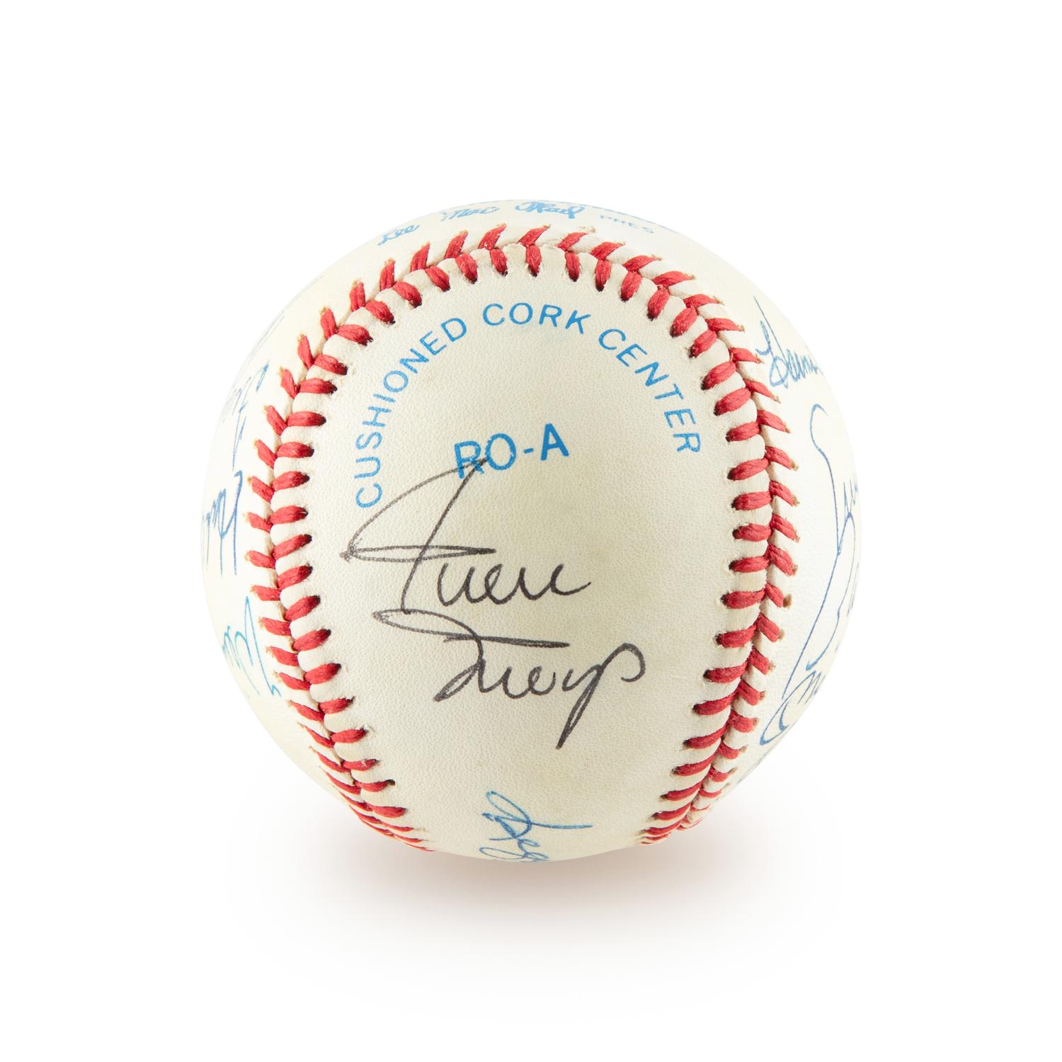 A 500 Home Run Club Signed Autograph Baseball - 10 Signatures (Beckett Authentication Services)