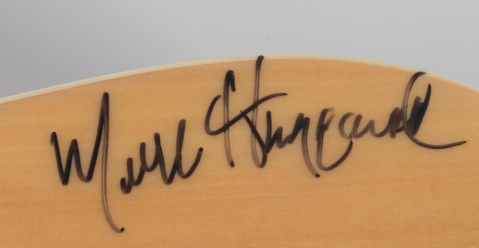 6 String 21 Fret GA410-NT De Rosa Acoustic Guitar, Signed by Merle Haggard and Kris Kristopherson