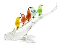 A Murano Glass Sculpture Width 21 1/2 inches. — 20TH CENTURY