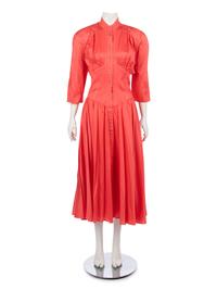Three Mugler Dresses; One Blue, One Pink, One Plaid,