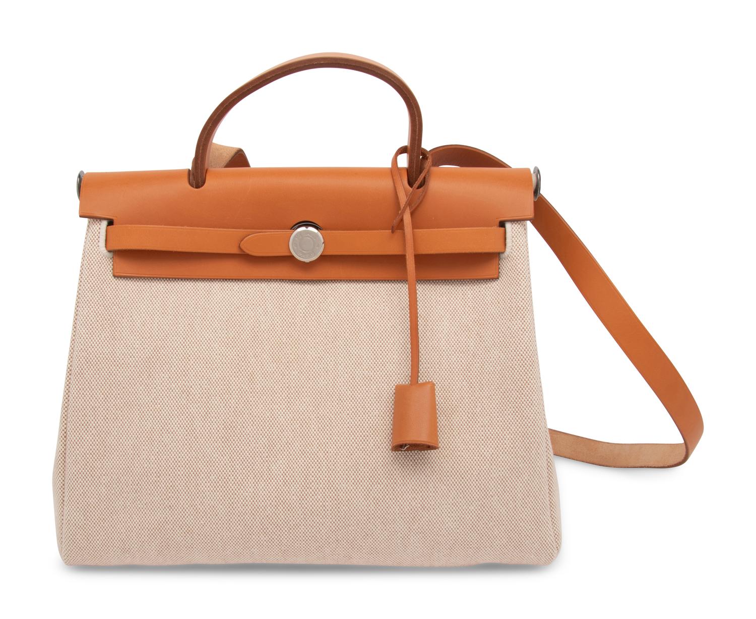 HERMÈS, HERBAG 31 IN BLACK & WHITE