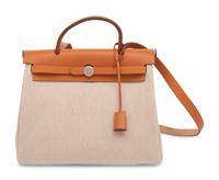 HERMÈS, HERBAG 31 IN BLACK & WHITE