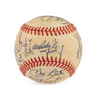 A 1985 St. Louis Cardinals Team Signed Autograph Baseball (Beckett Authentication Services)