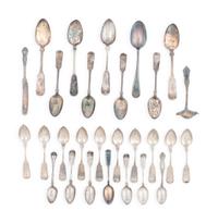A Group of Silver Spoons