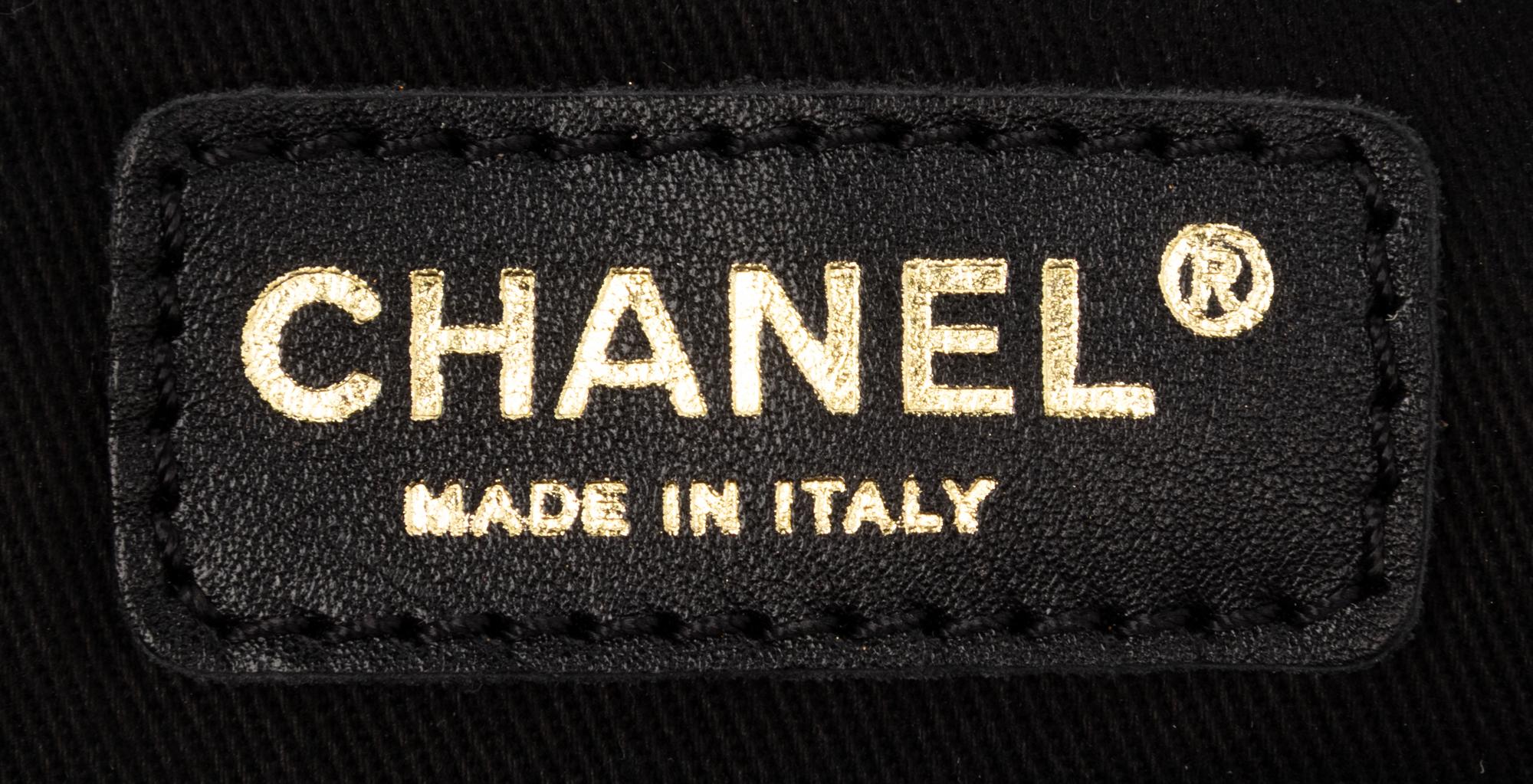 Chanel, Black Quilted Leather Hobo Bag