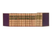[BINDINGS]. GALSWORTHY, John (1867-1933). A uniformly bound set of his works, all New York. Most FIRST EDITIONS OR FIRST AMERICAN EDITIONS, comprising: