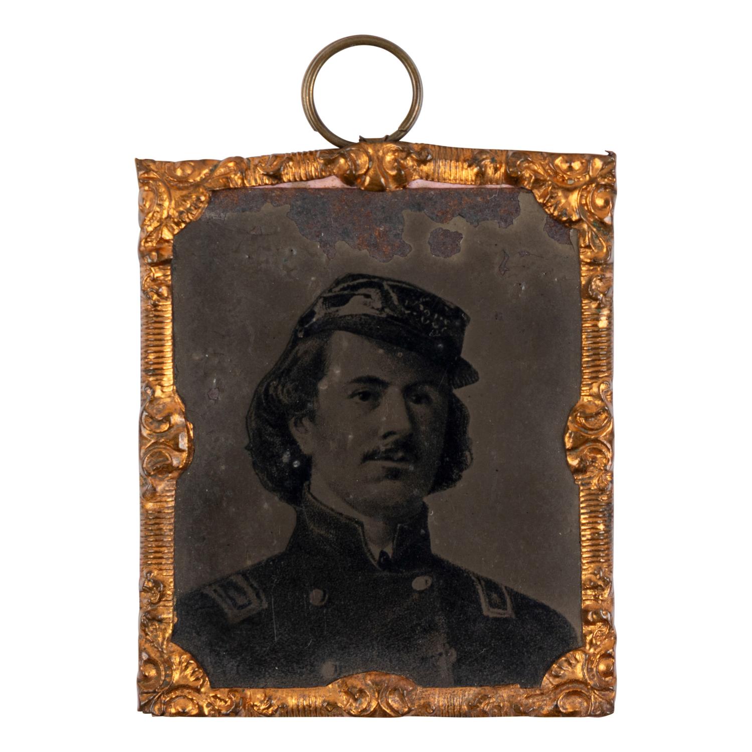 [CIVIL WAR]. -- [ELLSWORTH, Elmer (1837-1861)]. A group of 3 photographs depicting Ellsworth, comprising: