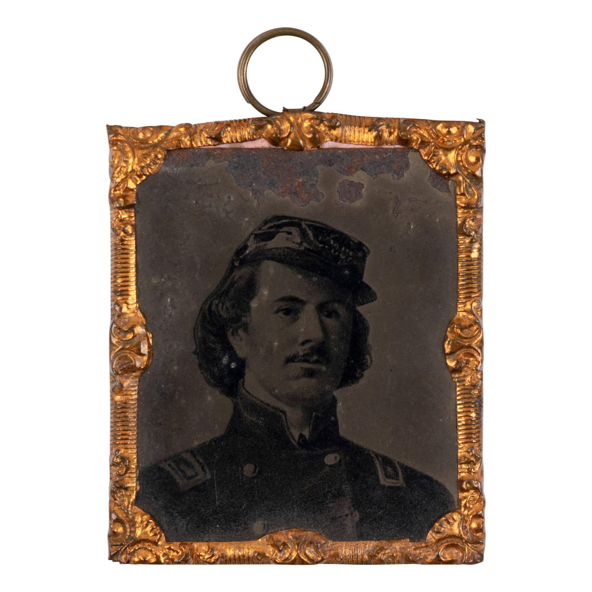 [CIVIL WAR]. -- [ELLSWORTH, Elmer (1837-1861)]. A group of 3 photographs depicting Ellsworth, comprising: