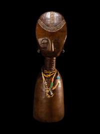 An Ashanti Wood Fertility Doll