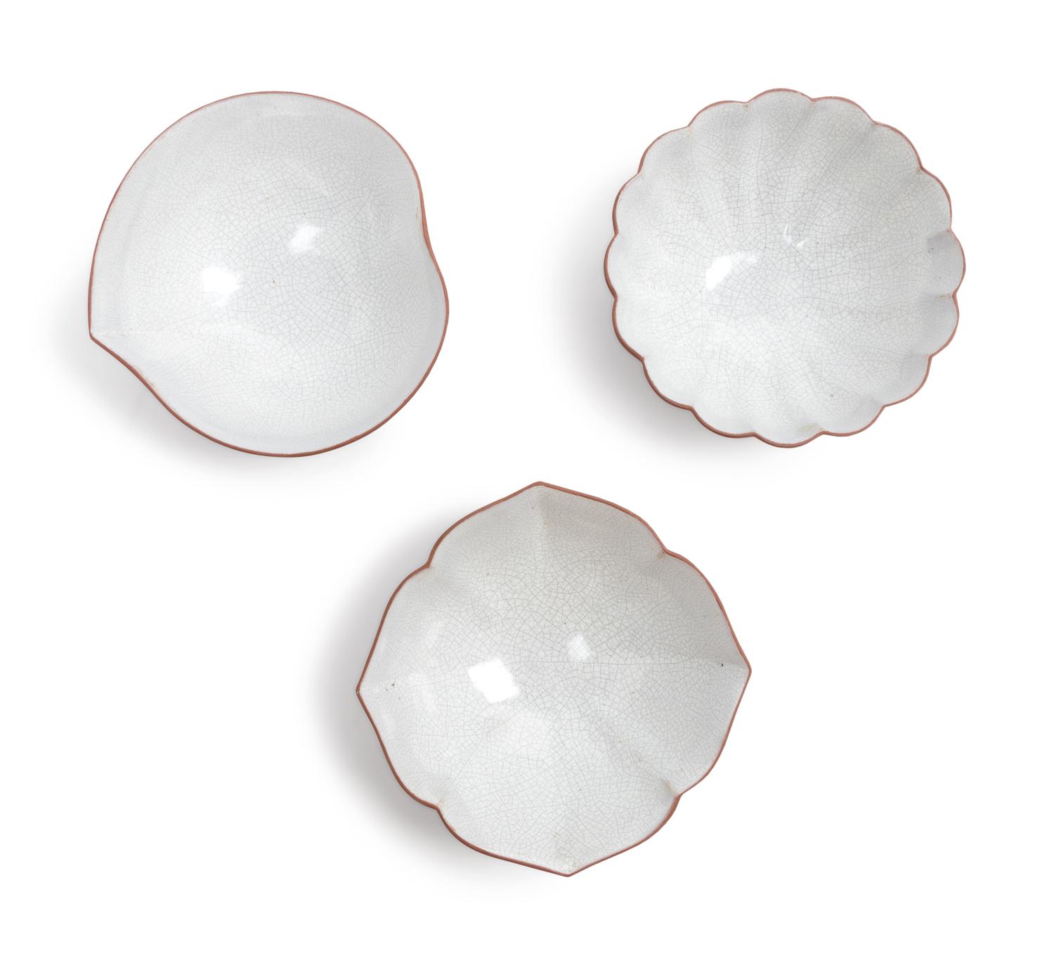 Nine Zisha Pottery Tea Cups