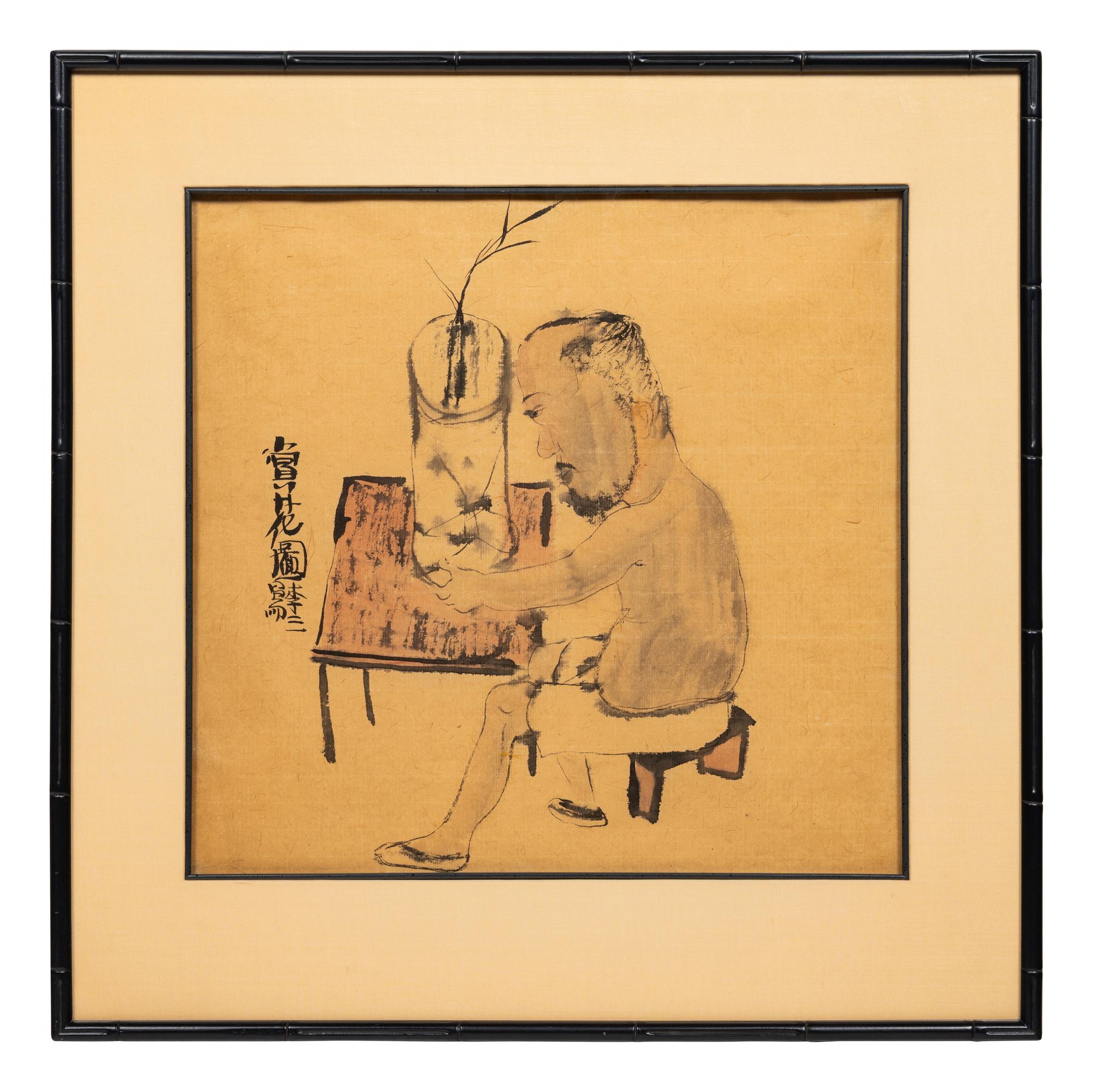 Man at Desk