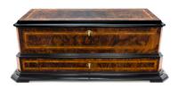 A Swiss Sublime Harmony Interchangeable Music Box, Reuge, Width of case overall 29 inches.
