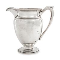 An American Silver Water Pitcher