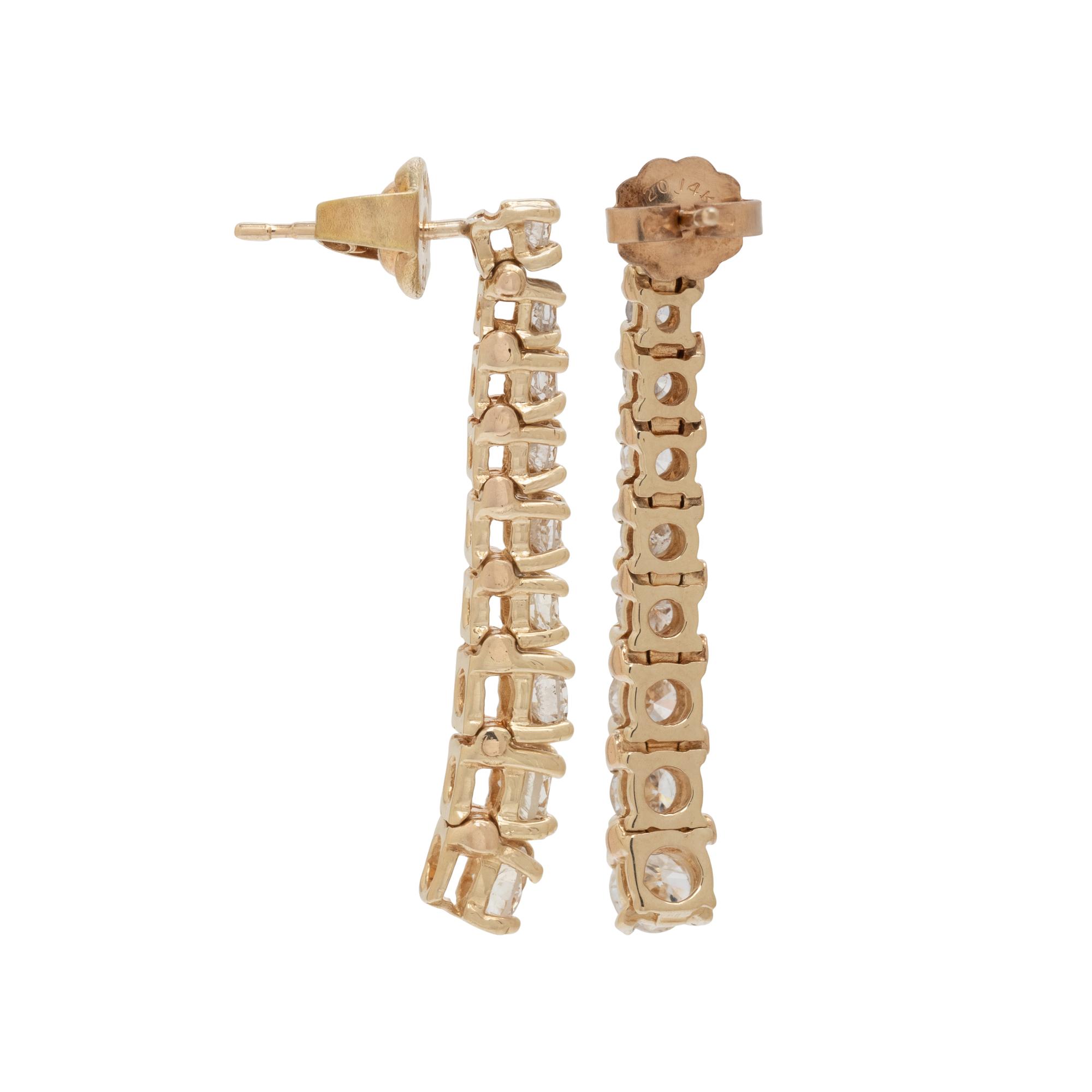 DIAMOND DROP EARRINGS