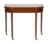 A George III Mahogany Flip Top Card Table