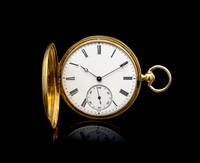 An 18 Karat Yellow Gold Key Wound Hunter Case Pocket Watch, Vacheron & Constantin,