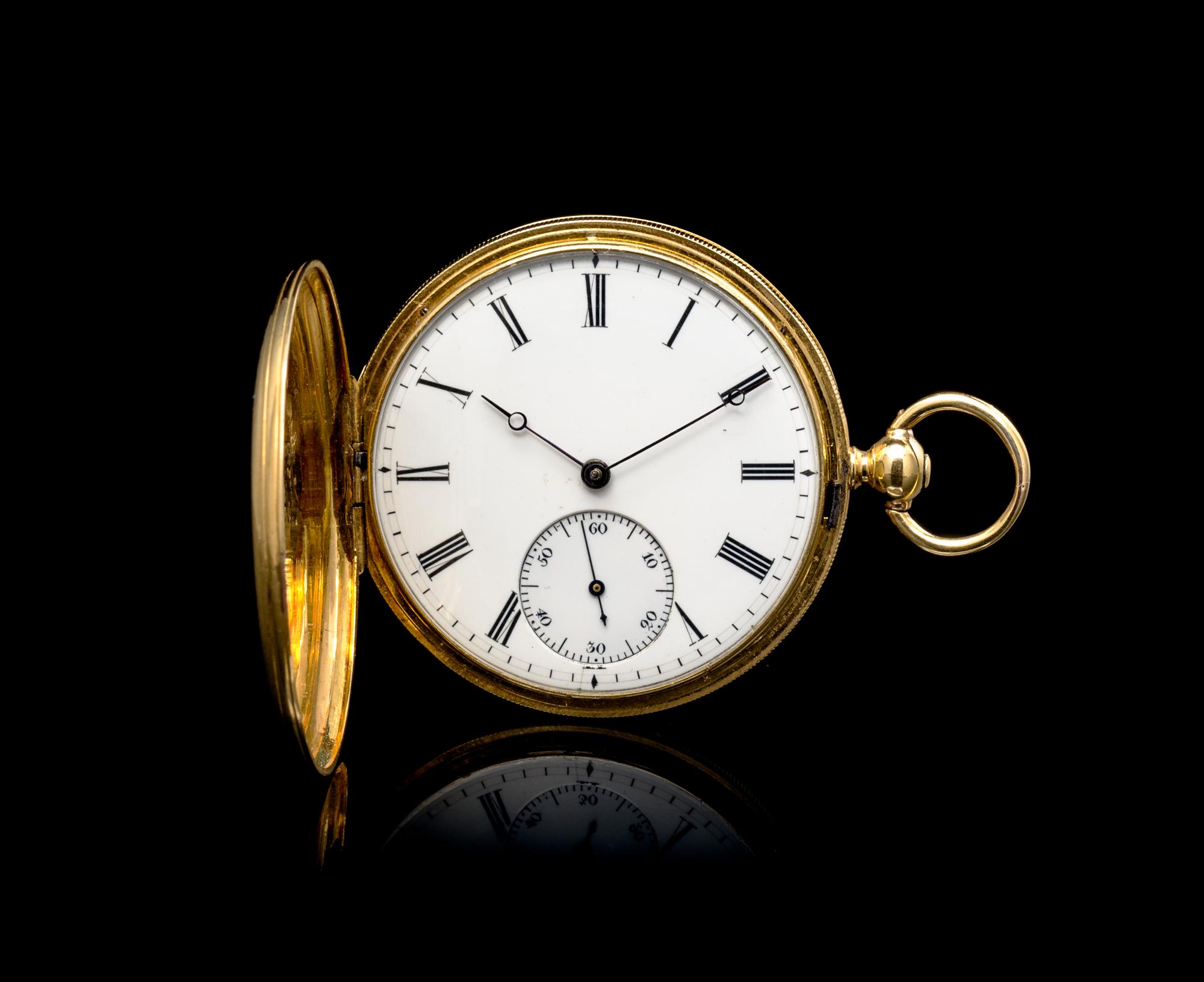 An 18 Karat Yellow Gold Key Wound Hunter Case Pocket Watch, Vacheron & Constantin,