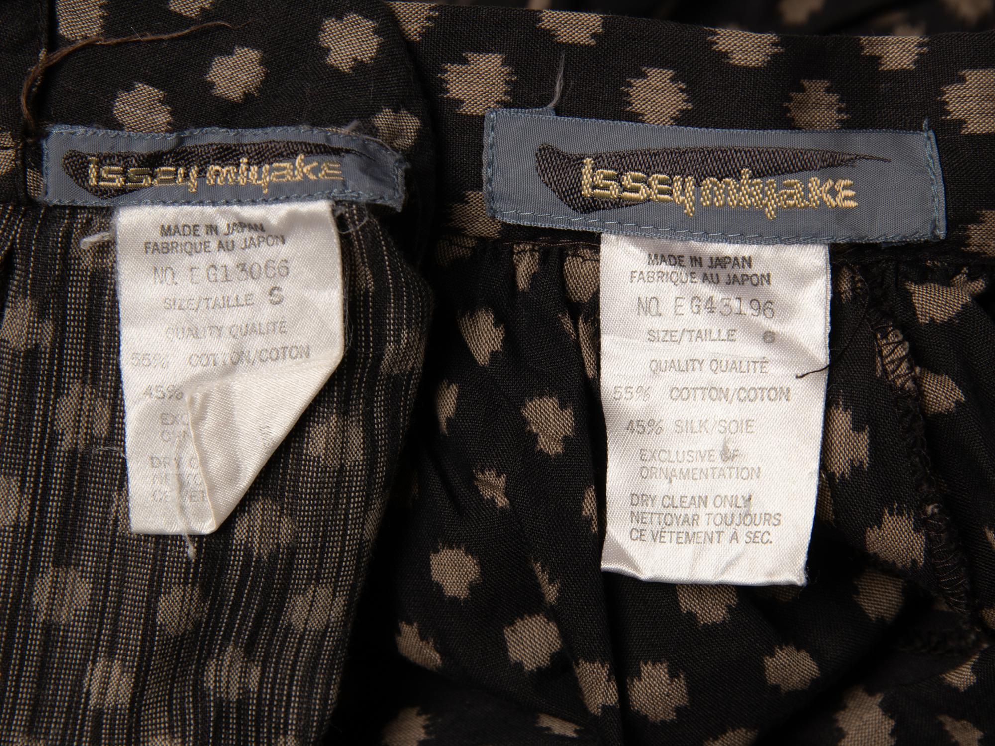 Issey Miyake, Ikat Bustle Pants Ensemble, F/W 1986