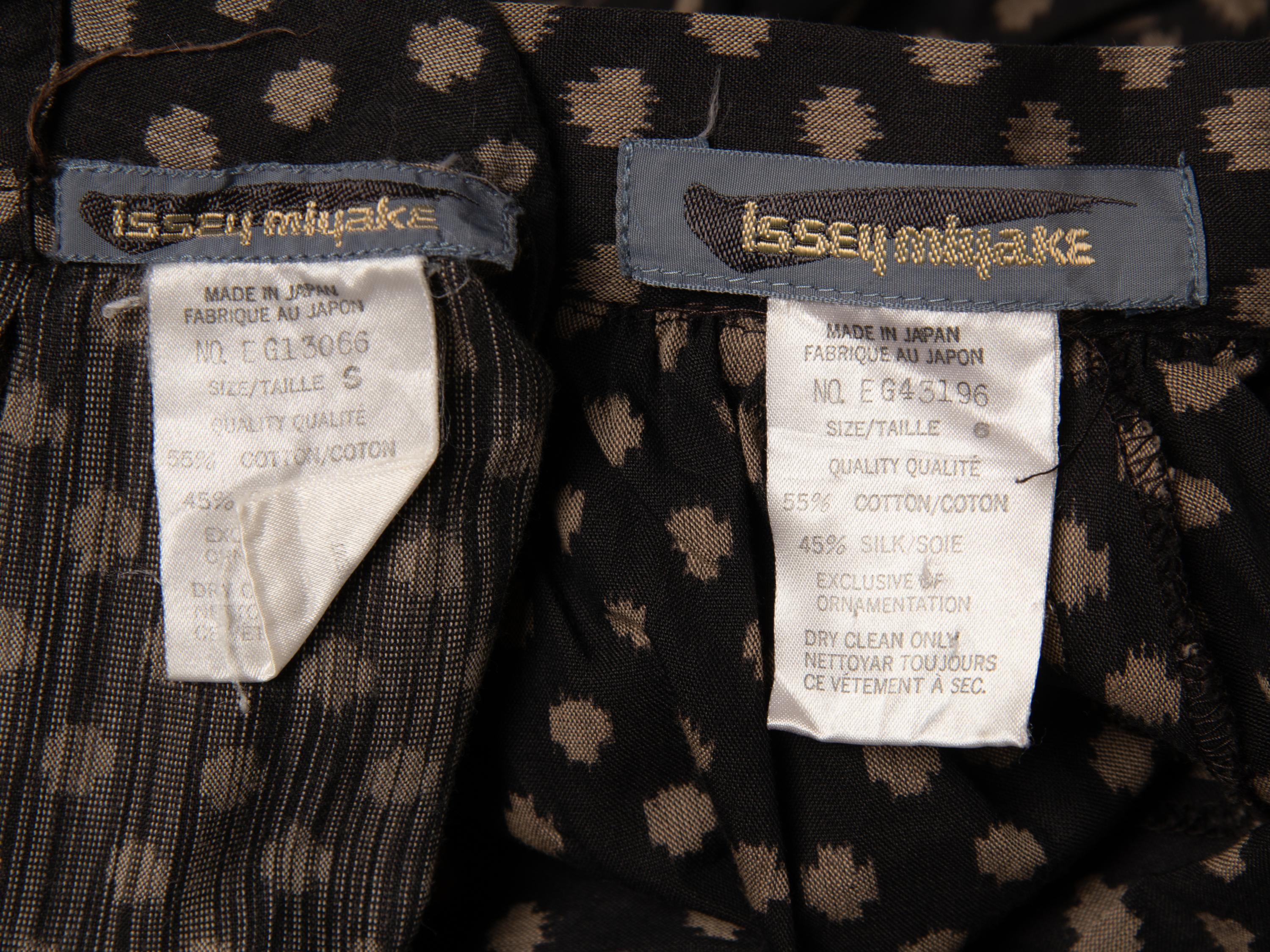 Issey Miyake, Ikat Bustle Pants Ensemble, F/W 1986
