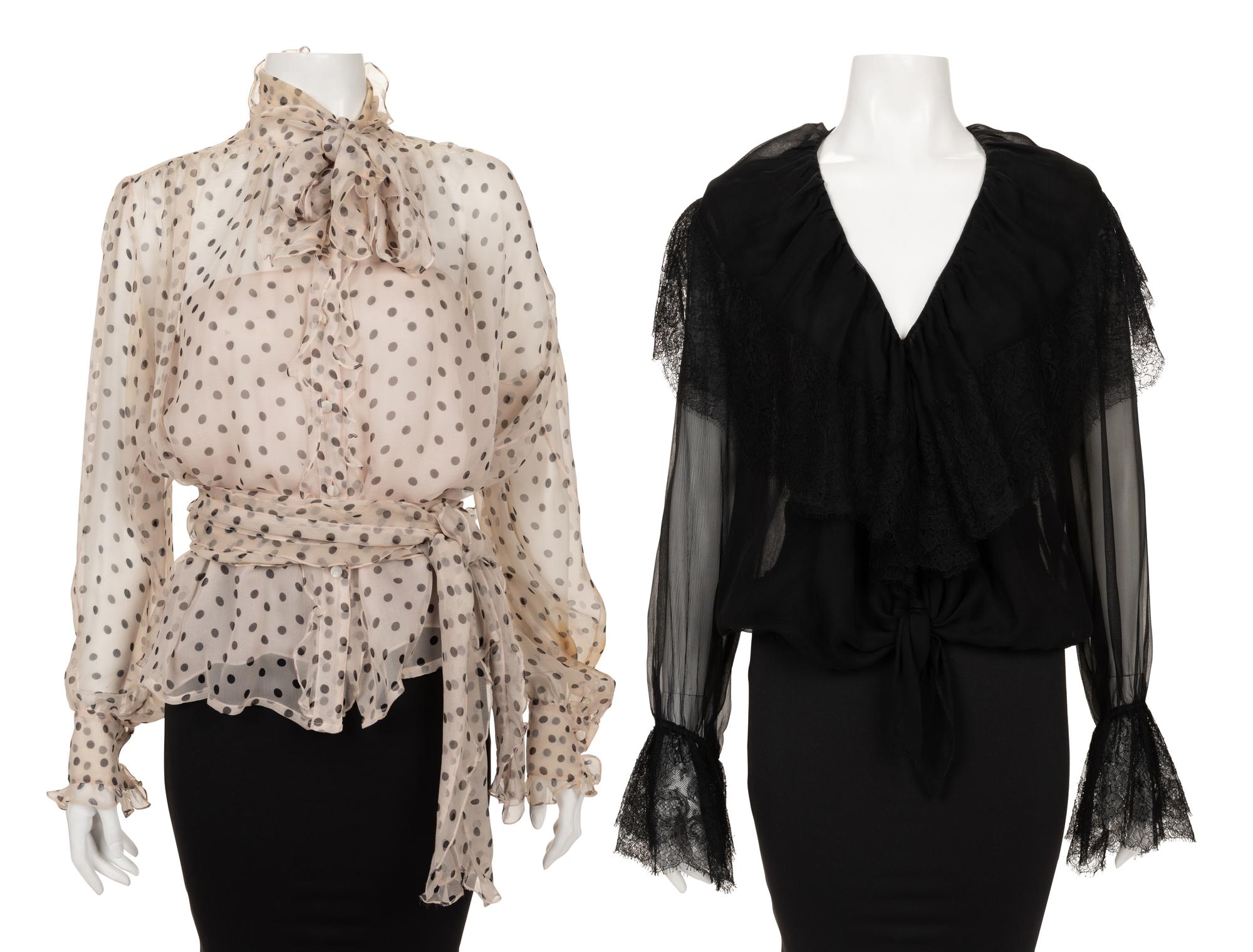 Two Chanel Tops, 1990-2000s