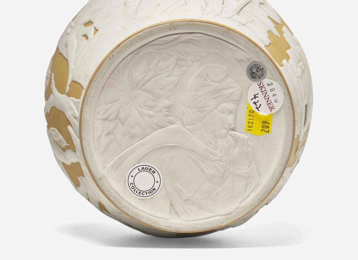 A Wedgwood Yellow Dip Jasperware Portland Vase, UK, late 19th century