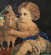 An Associated Pair of English Decoupage Pictures