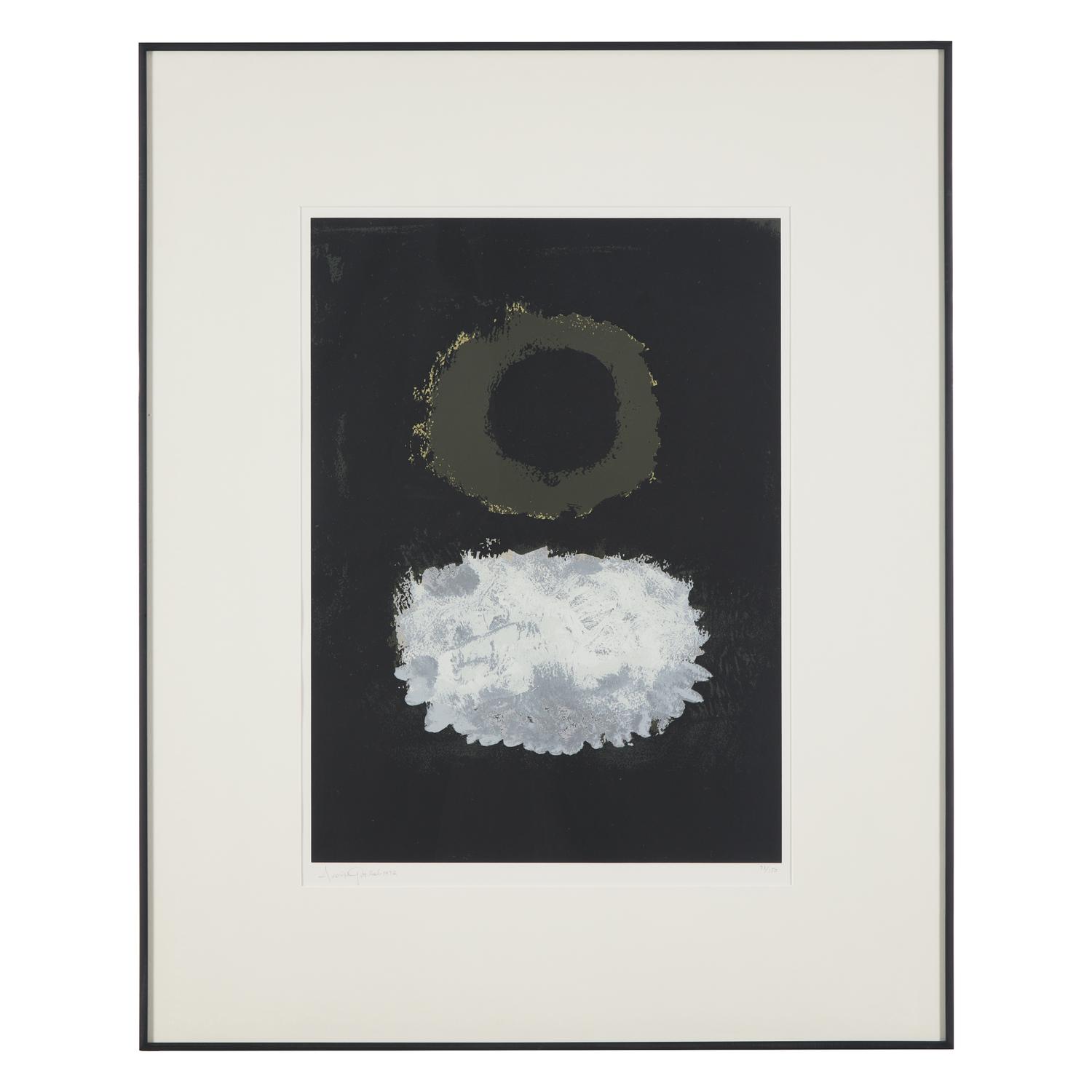 Adolph Gottlieb (American, 1903-1974) — Black Field, 1972