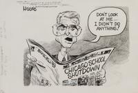 (Cartoon Art) HIGGINS, Jack (1954). A group of 7 cartoons by Jack Higgins, comprising:
